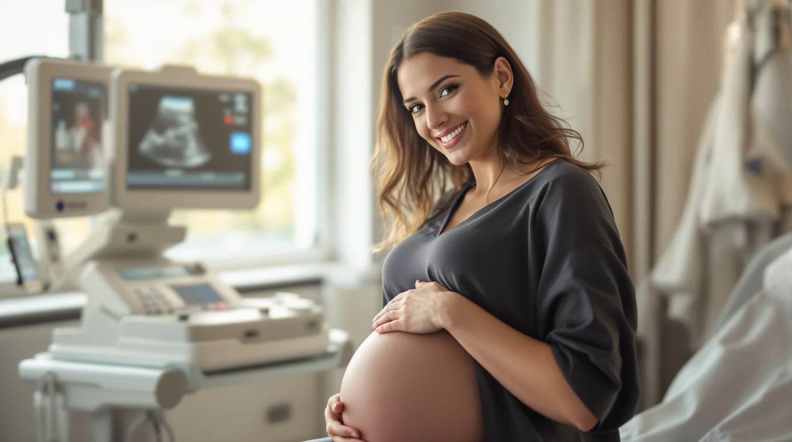Expecting patient at her first prenatal visit with an OB/GYN at Legacy OB/GYN in Frisco, TX
